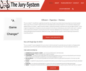 Jury-SYstem.com(Jury SYstem) Screenshot