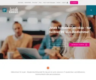 Jusek.se(Välkommen) Screenshot