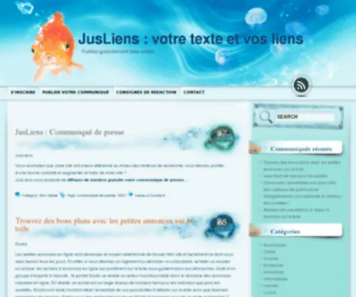 Jusliens.com(Non classé) Screenshot