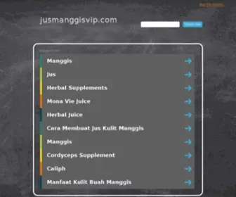 Jusmanggisvip.com(Jus Manggis) Screenshot