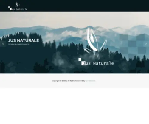 Jusnaturale.com(Jus Naturale) Screenshot
