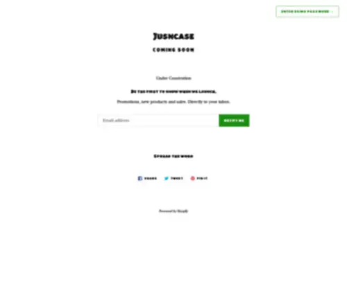 Jusncaseco.com(Jusncaseco) Screenshot