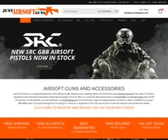 Just-Airsoftguns.com(Just Airsoft Guns) Screenshot