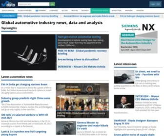Just-Auto.com(Automotive Industry News & Analysis) Screenshot