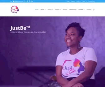 Just-BE.co.uk(Black Events London) Screenshot