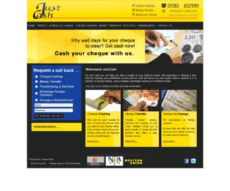Just-Cash.com(BUY GOLD to Cash For Gold) Screenshot