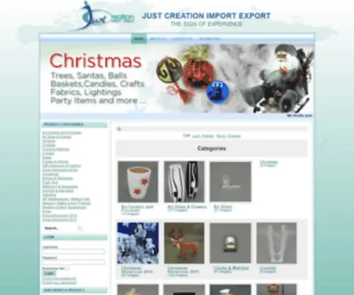 Just-Creation.info(Just Creation Import Export) Screenshot