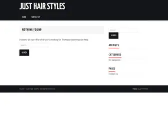 Just-Hairstyles.com(Just hairstyles) Screenshot