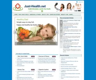 Just-Health.net(Health Information) Screenshot