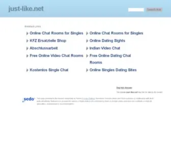 Just-Like.net(Social Networking Community) Screenshot
