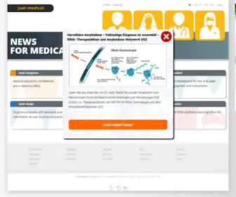 Just-Medical.com(Ihr aktueller medizinischer Informations) Screenshot
