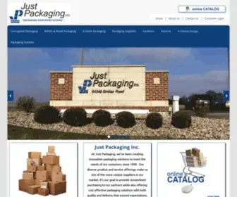 Just-Packaging.net(Just Packaging) Screenshot