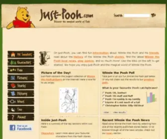 Just-Pooh.com(Sean Hashemi) Screenshot