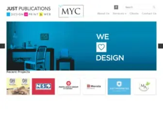 Just-Publications.com(Graphic Design) Screenshot