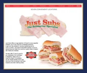 Just-Subs.com(Just Subs) Screenshot