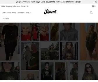 Just-Superb.com(Innovative gift ideas for him & her Printed clothing) Screenshot