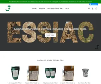 Just-T.com(Just Tea) Screenshot