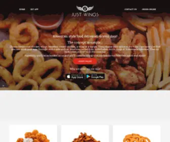 Just-Wings.co.uk(Just Wings) Screenshot