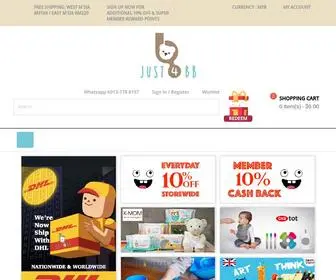 Just4BB.com(Baby Online Store) Screenshot