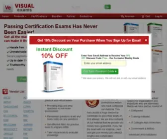 Just4Cert.com(All you Need To Prepare For IT Exam) Screenshot