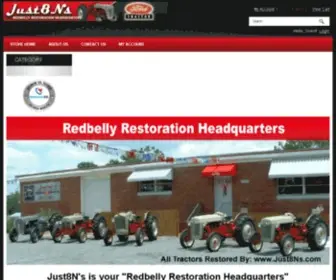 Just8NS.com(Redbelly Tractors) Screenshot