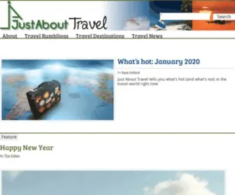 Justabouttravel.net(Just About Travel) Screenshot