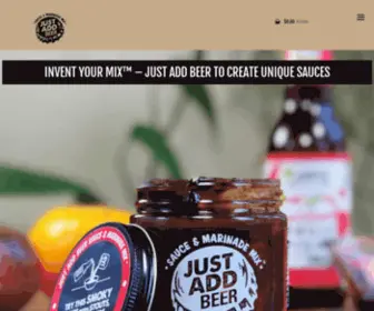 Justadd.beer(WordPress) Screenshot