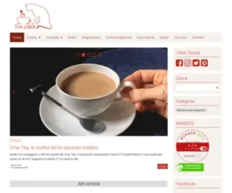 Justafiveoclocktea.com(Five o' clock tea) Screenshot