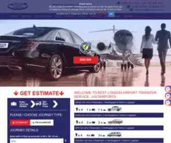 Justairports.com(Just Airports) Screenshot