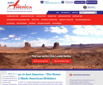 Justamerica.co.uk(Justamerica) Screenshot