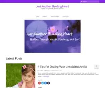 Justanotherbleedingheart.com(Just Another Bleeding Heart) Screenshot