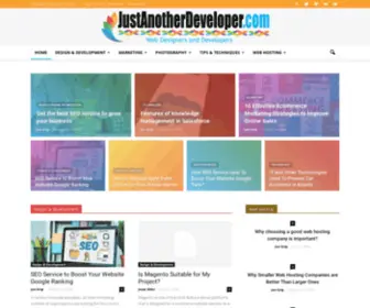 Justanotherdeveloper.net(For Professional Web Designers And Developers) Screenshot