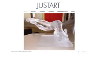 Justart.com(Home) Screenshot