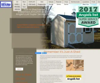 Justashed.net(Just A Shed) Screenshot