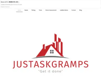 Justaskgramps.com(Just ask gramps) Screenshot