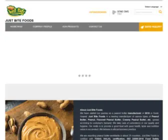 Justbitefoods.com(JUST BITE FOODS) Screenshot