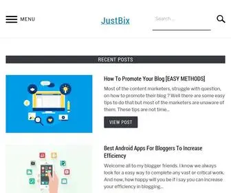 Justbix.com(Learn Something New) Screenshot
