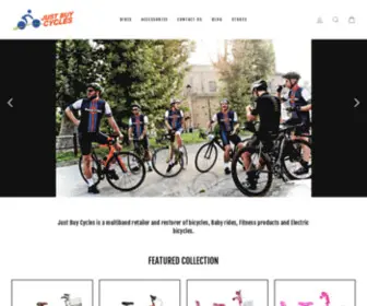 Justbuycycles.com(Just Buy Cycles) Screenshot
