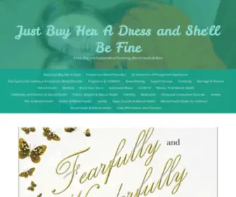 Justbuyheradress.com(A Free Blog and Podcast About Parenting) Screenshot