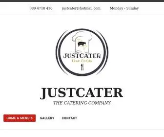 Justcater.ie(THE CATERING COMPANY) Screenshot