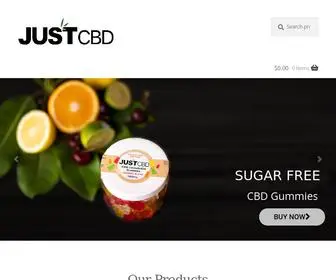 JustcbdStore.com(JustCBD Store) Screenshot