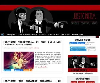 Justcinema.net(Le cinema/films pour les nuls) Screenshot