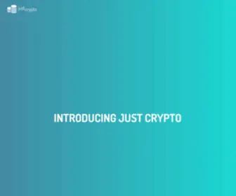 Justcrypto.com(Just Crypto) Screenshot