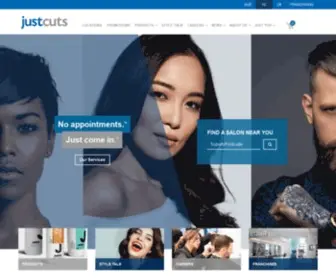 Justcuts.co.nz(JustCuts New Zealand) Screenshot