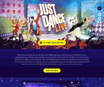 Justdancelive.com(Justdancelive) Screenshot