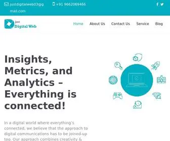 Justdigitalweb.com(Digital Marketing and Social Media Marketing Agency in Jamngar) Screenshot