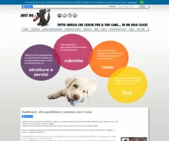 Justdog.it(Vita quotidiana e vacanze con il cane) Screenshot