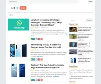 Justdogo.com(Kumpulan berita dari dunia maya) Screenshot