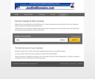 JustdoitDomains.com(Domain Registration Online For Lease/Sale via GenericAds.com GenericGeneGeneDowns.com) Screenshot
