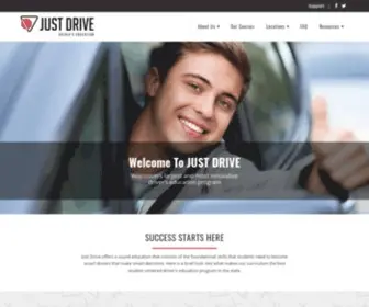 Justdrivewi.com(Just drive wisconsin) Screenshot